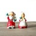 Christmas Salt Pepper Shakers Santa & Mrs Claus Vintage Lefton