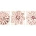 8x8 Dahlia Art Print Set, Flower Wall Art Set, Minimalist Photography, Floral Art Prints, Botanical Photos, Pale Pink Artwork, Simple Art