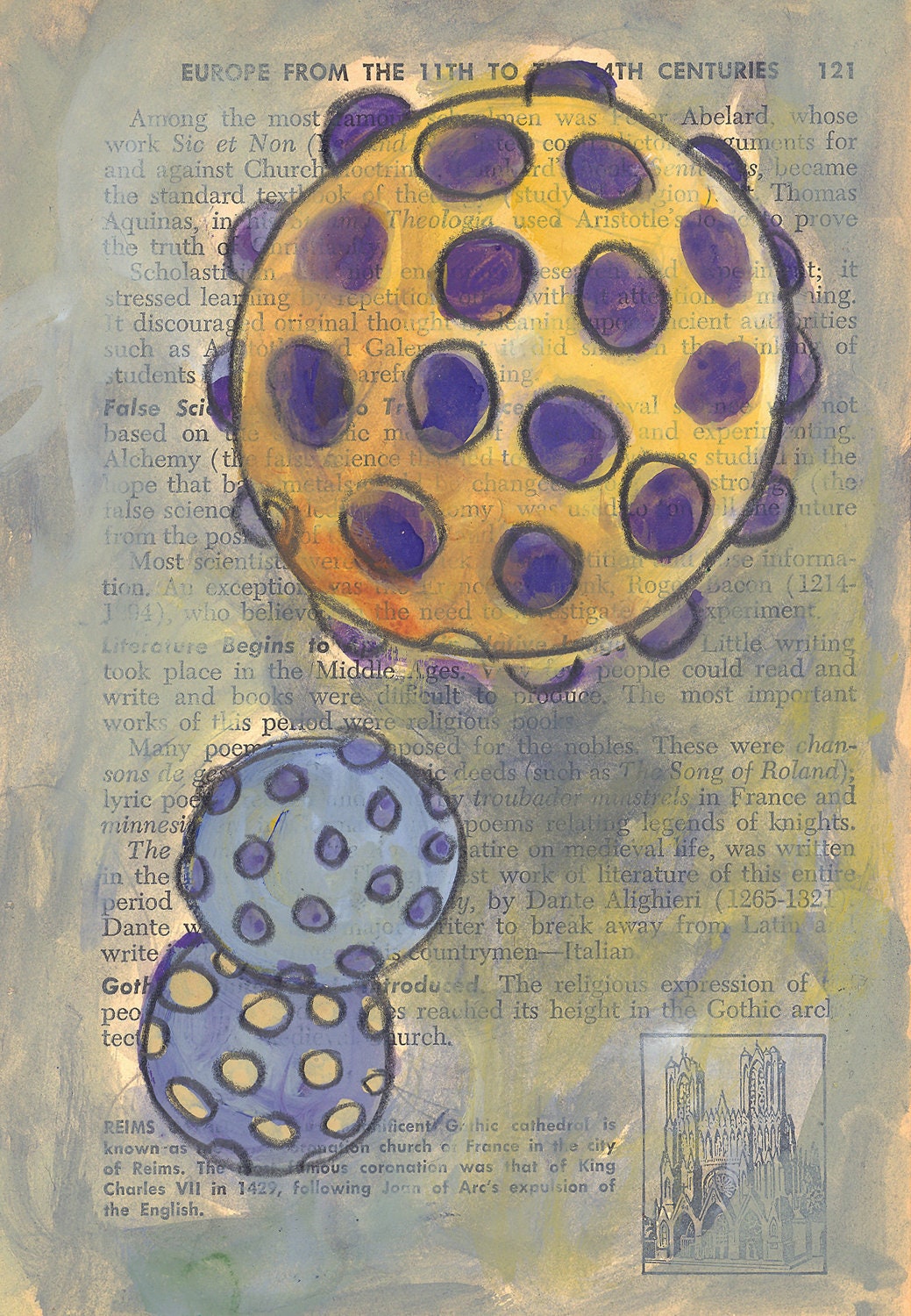 Purple Galaxies  - Fine Art Giclee Print