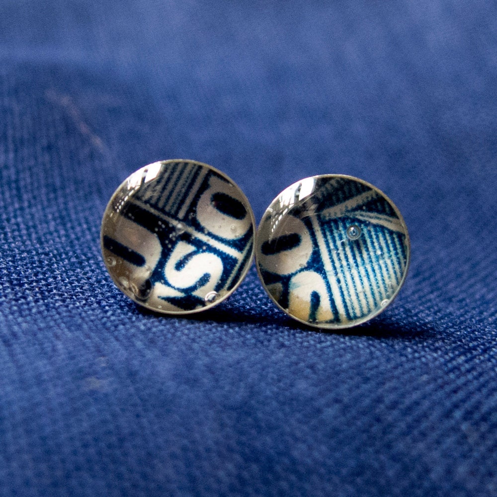Andorra Postage Stamp Studs