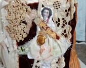 Tiny Tattered Album " The Keeping Book"