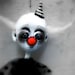 Halloween Decoration Sad Creepy Clown Ornament