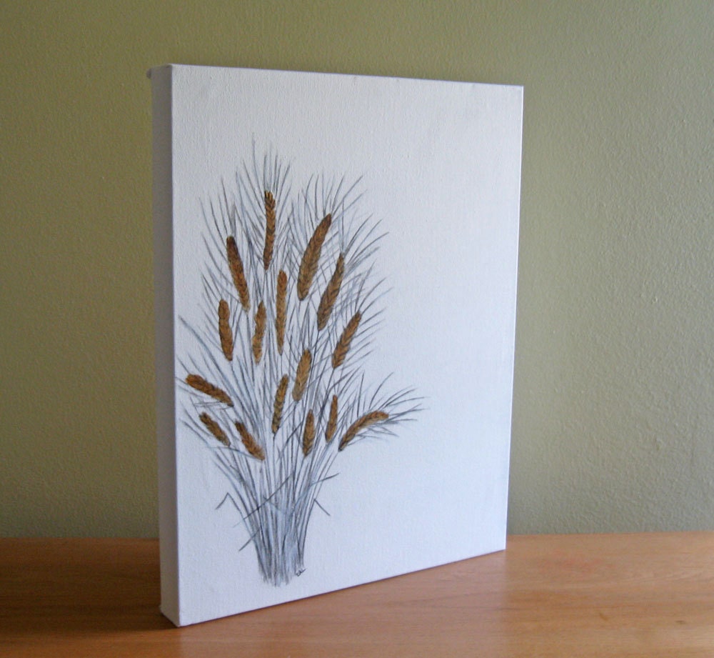 The Bunch 2 - 18x14 - original drawing of nature