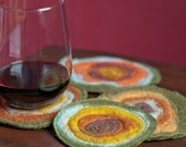 Felt Topographic Coaster