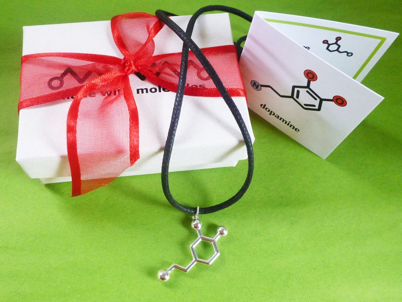 dopamine necklace - celebrate love and pleasure