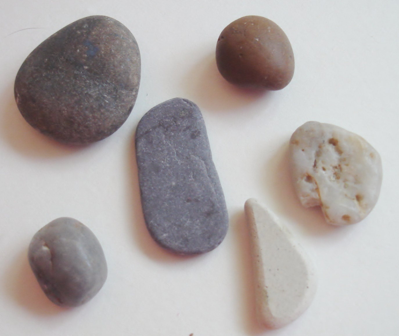 River Rocks - River Tumbled - Smooth Rocks - Unique - Findings -