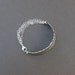 silver feather bracelet cuff sterling silver chain