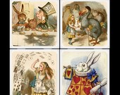 Off with Her Head Ceramic Coaster Set