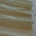 Vintage Bed Skirt - Eyelet Dust Ruffle - Cream - Scallop Edge - Full Size