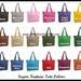 Teacher "Mrs. and Last Name" Super Feature Tote - Monogrammed Bookbag - Personalized Large Size Useful Practical Teacher Gift Idea