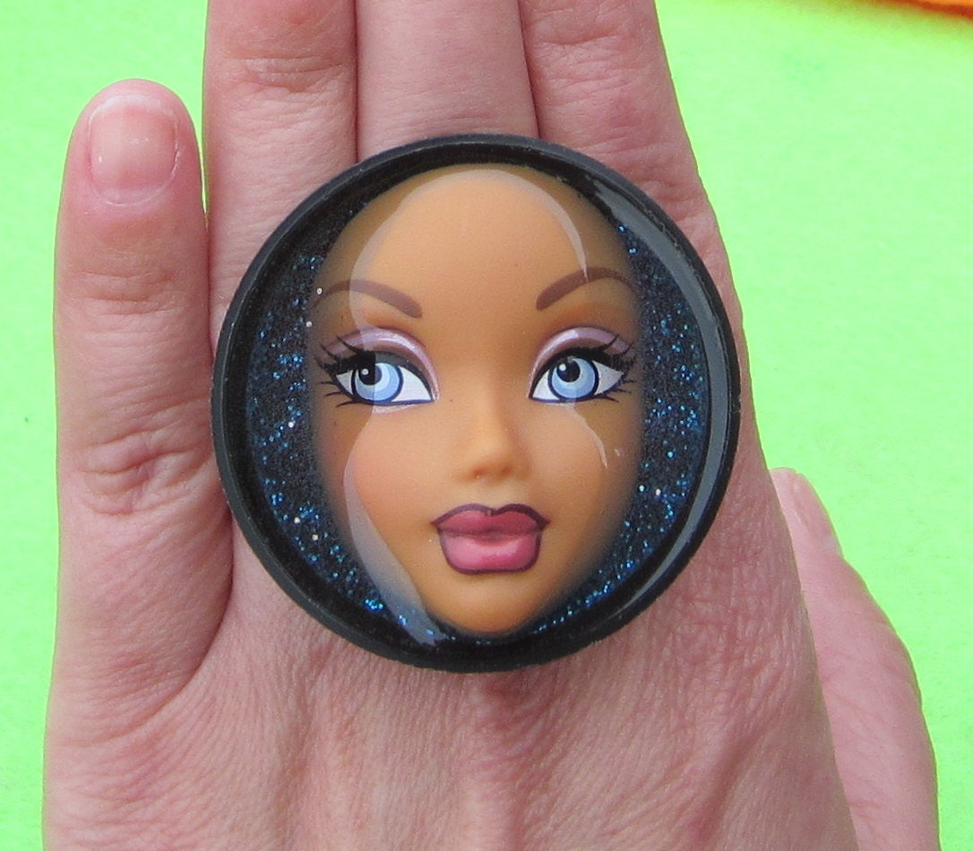 Upcycled Barbie Cocktail Ring