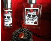 OOAK Dreaming Parallel - Clarimonde's Solid Perfume in Prayer Box