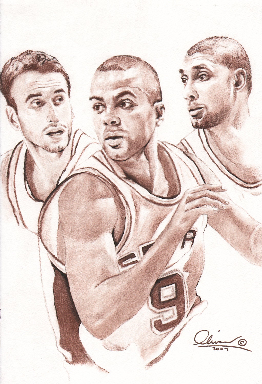 Spurs... hand drawn