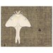 What the Night Keeps from You - 8.5" x 11" Archival Reproduction Print - luna moth screen door gold black nature