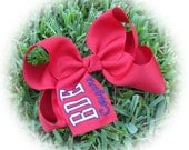 Custom School Spirit Extra Large Hair Bow