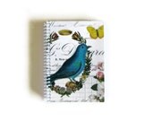 Blue Bird - Notebook Spiral Bound (4 x 6)