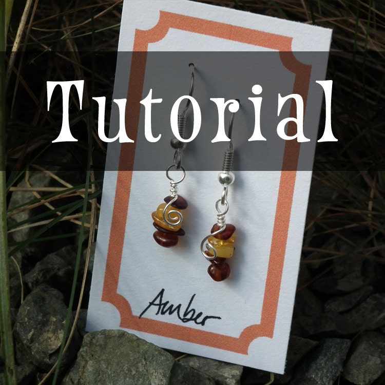 TUTORIAL: World's Easiest Earrings (Wire-Wrapped Earring Instructions)