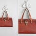 1960s vintage John Romain leather handbag
