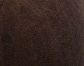 2 oz Moose Brown Texel Wool Batts