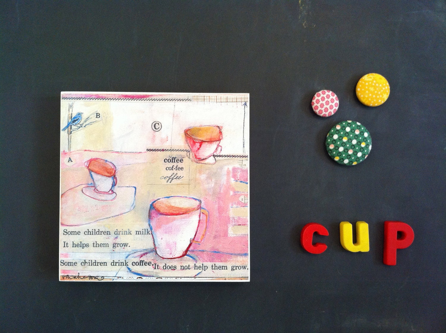 coffee coffee coffee SQUARE 6x6