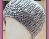 Instant Etsy Download PATTERN - Toronto Unisex Beanie Grunge Crochet Pattern-Textured-Classic Beanie with Young Urban Edge - Worsted Weight