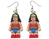 Wonder Woman earrings