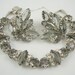 Smoke Rhinestone Bracelet Set