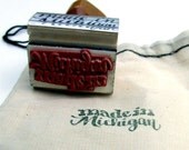 Made in Michigan Rubber Stamp, Calligraphy Stamp, Made in Your State Hand Lettering by KisforCalligraphy