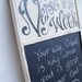 Verse of the Week Chalkboard - large game board