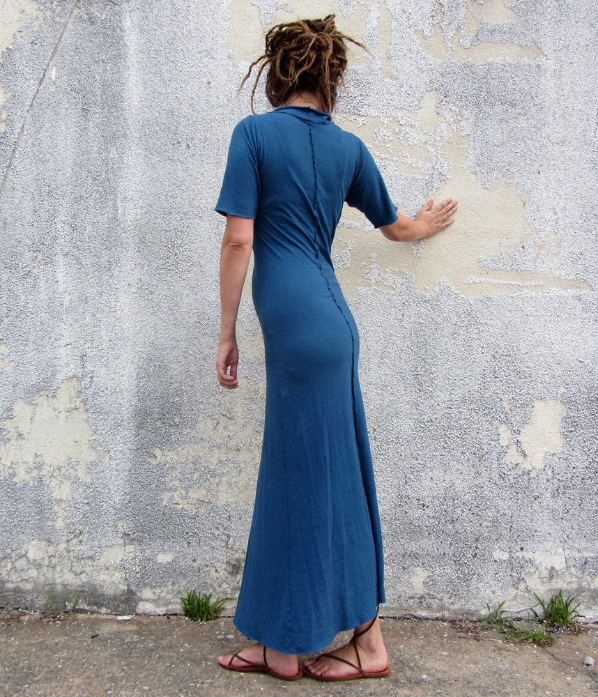 Long Warrior Dress (hemp/organic cotton knit)