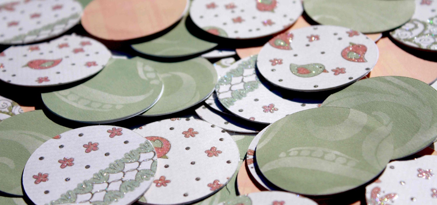 Paper garland - circle garland - bird theme Il_170x135