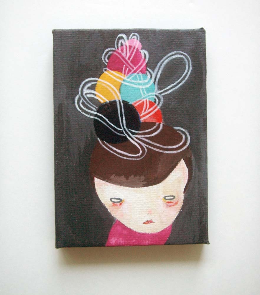 original painting-crazy thoughts
