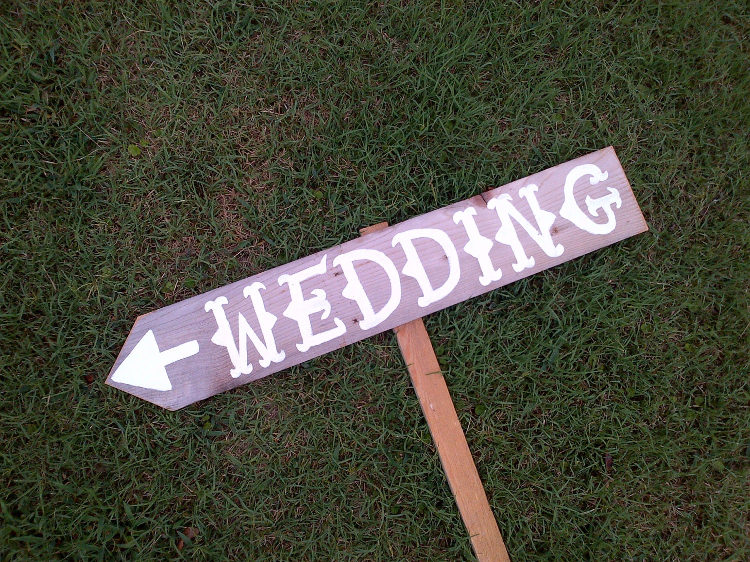 western wedding decorations on Wedding Sign  Western Wedding Decorations Large Font Recycled Wood