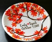 Custom Painted Ring Dish
