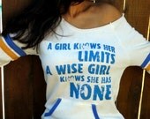No Limits.  Off the Shoulder Girly Sweatshirt.