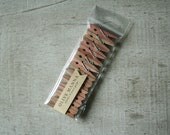 Small Hand-Stained Clothespins, KRAFT BROWN