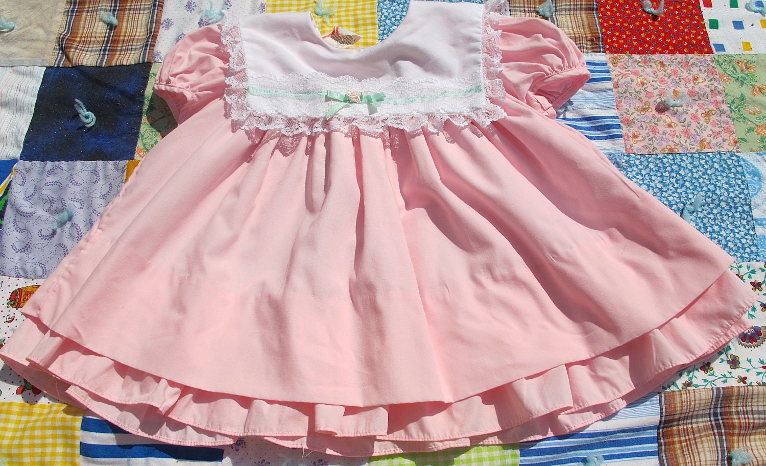 Vintage Pink Dress 18-24 Months