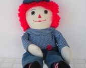 Raggedy Andy Doll Handmade