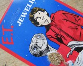 Retro 80s ET Necklace - ET and Elliott - Deadstock - New in Package