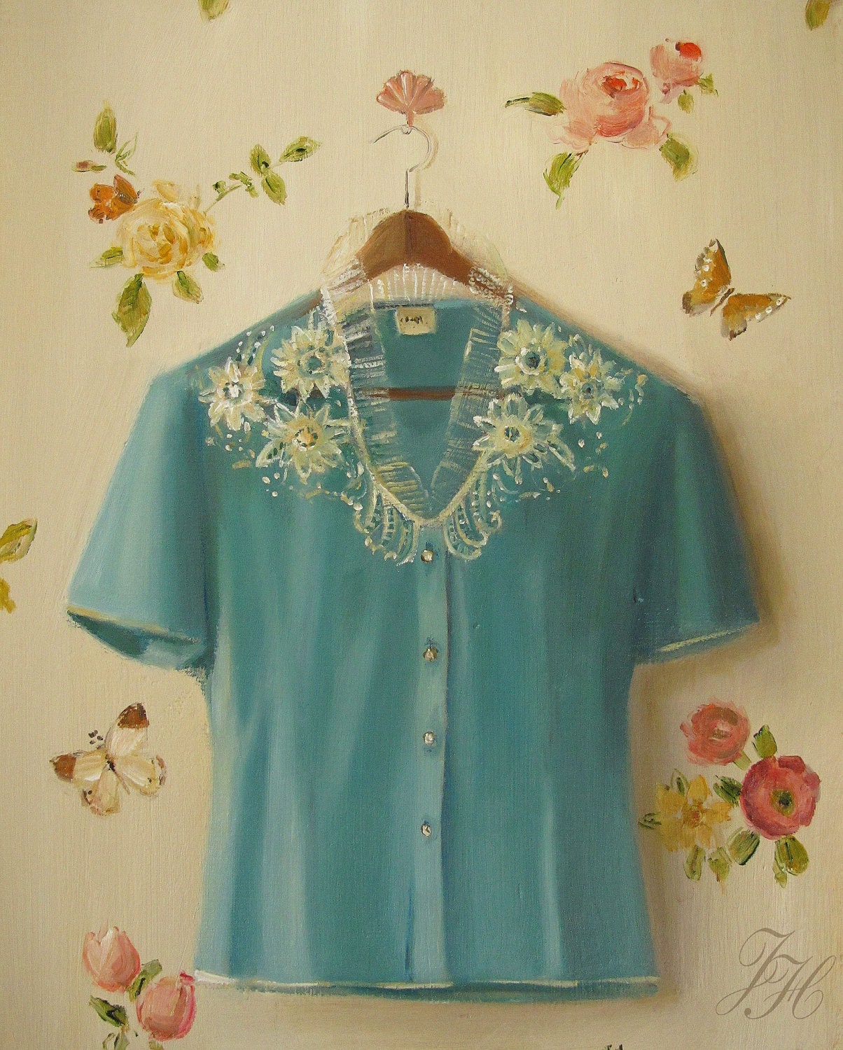Still Life-The Pajama Top- Art Print