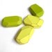 Geometric Wood Magnets Faceted Wood Citron Made to Order