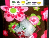 I Spy Bag - Mini with SEWN Word List and Detachable PICTURE LIST- Blossoms