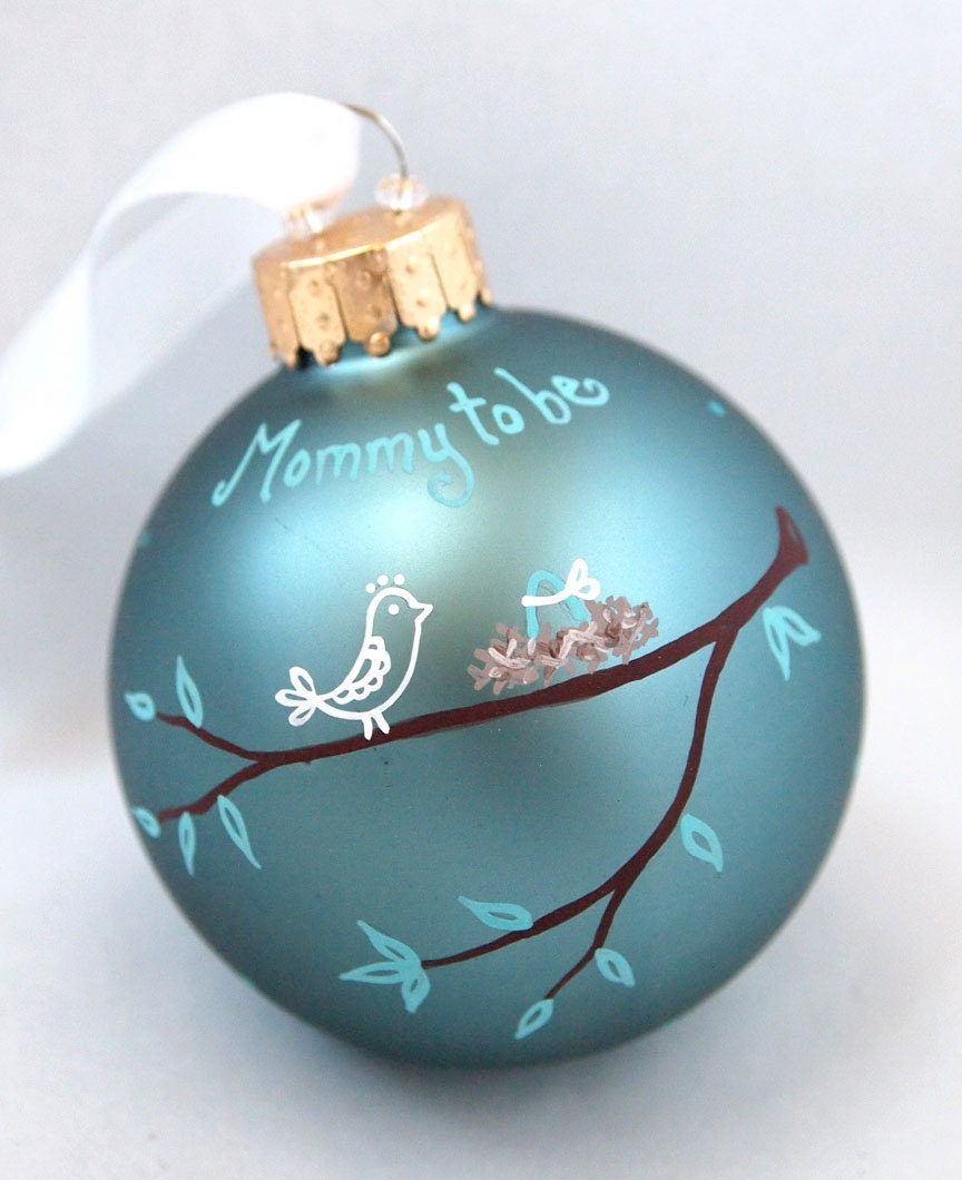 Mommy To Be / Expecting Ornament - Personalized