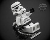 Star Wars Storm Trooper Tie Tack :) made with LEGO bricks