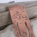 Copper UU Chalice Bookmark