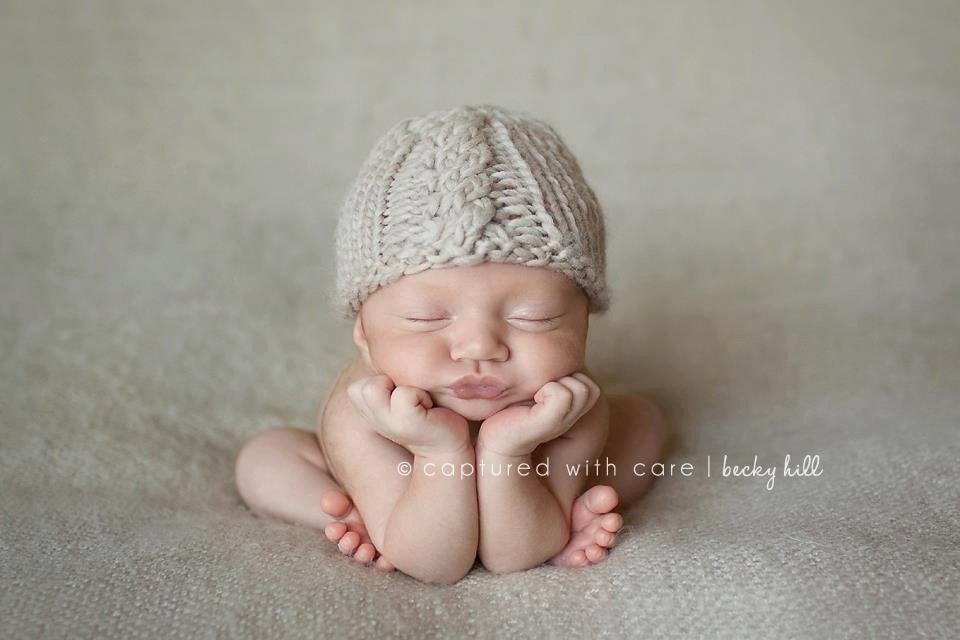 knit newborn baby Hat