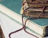 Ball Chain- antiqued copper