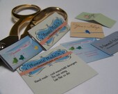 200 Custom Sew-On Fabric Labels - Free Customization and Proof - shipped USPS Priority Mail