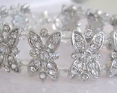 Bride-Bridesmaids Rhinestone Cuff bracelet