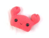 The Baby Crab - Cute Crustacean Plush by PterodactylPants